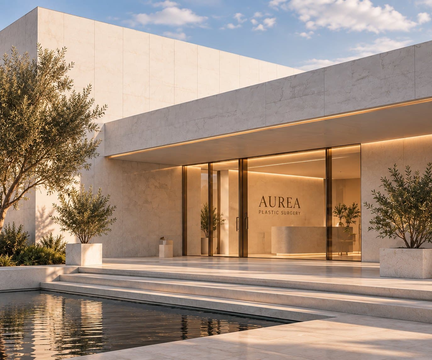 Atmósfera Aurea — fachada y entrada
